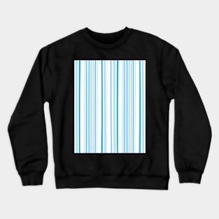 Blue and white lines Crewneck Sweatshirt